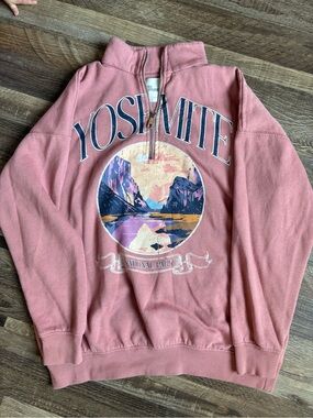 No Boundaries Rose-Pink Fleece Pullover